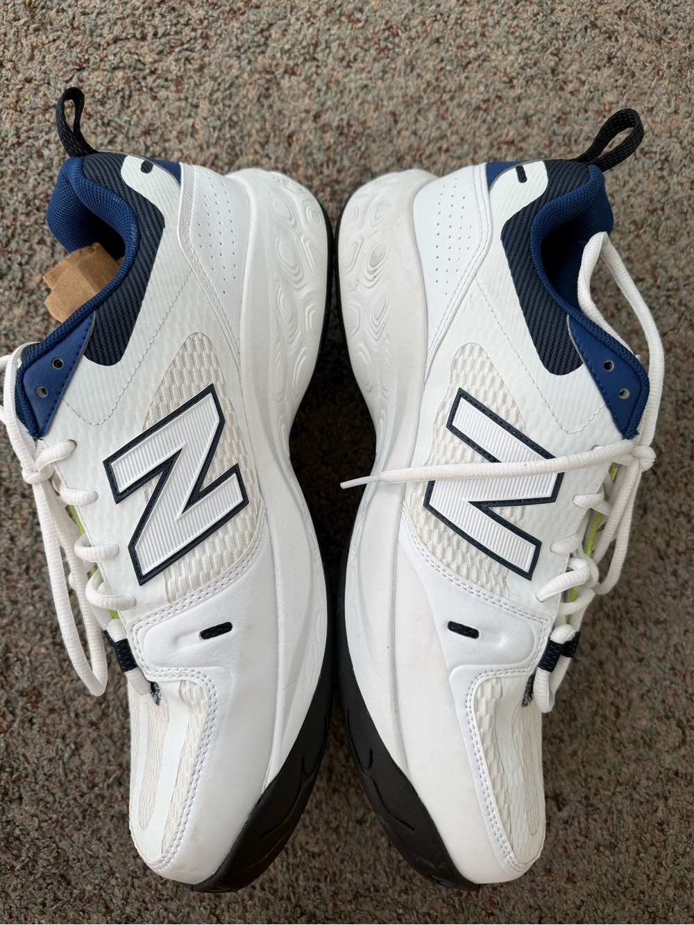 New Balance Fresh Foam X 1007 Men’s Size 11.5 Tennis Shoes, White/Blue/sea Salt - Picture 9 of 17
